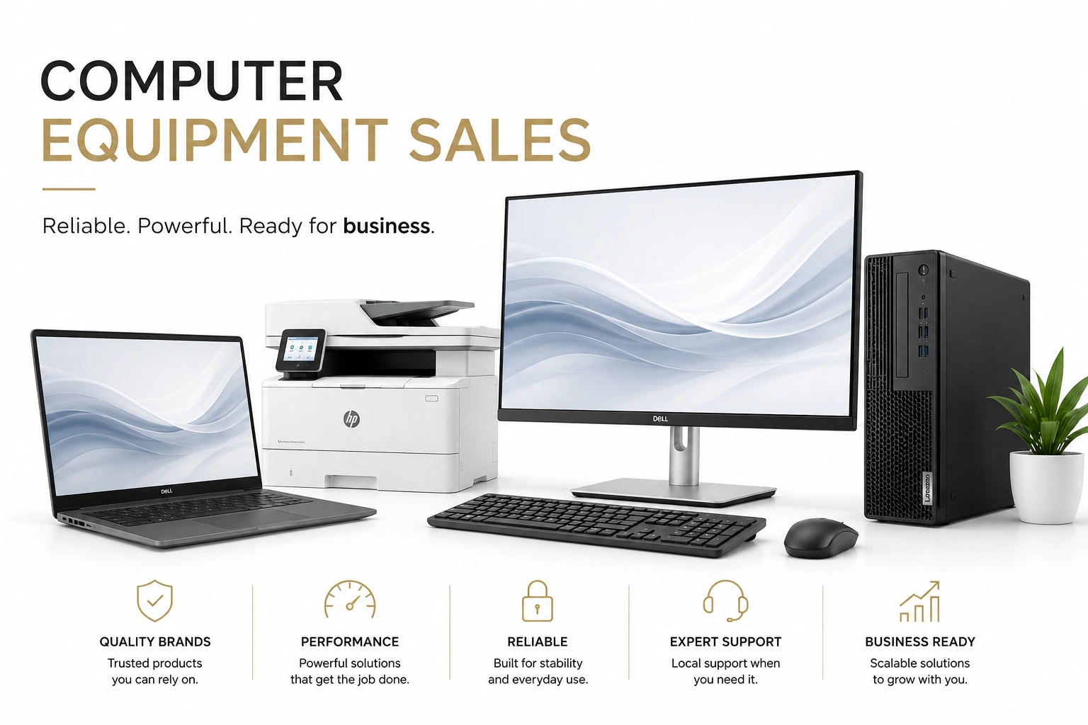 Business computer equipment